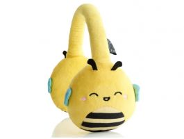 Lazer Built Squishmallows Plüss Vezeték nélküli Fejhallgató - Sunny (HMSQM-BT-SUNNY)